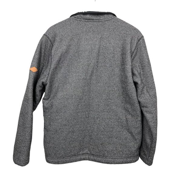 ORVIS Sherpa lined quarter zip men's sweater size M - Picture 2 of 8